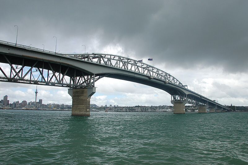 Nový Zéland - Auckland: Harbour Bridge